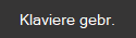 Klaviere gebr.